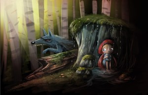 caperucita y el lobo